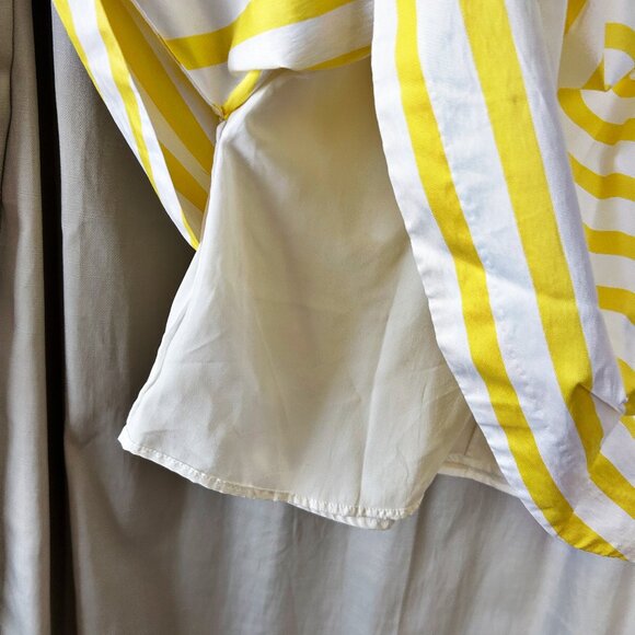 Ted Baker London Honor Dress in yellow and white stripes - Picture 6 of 9